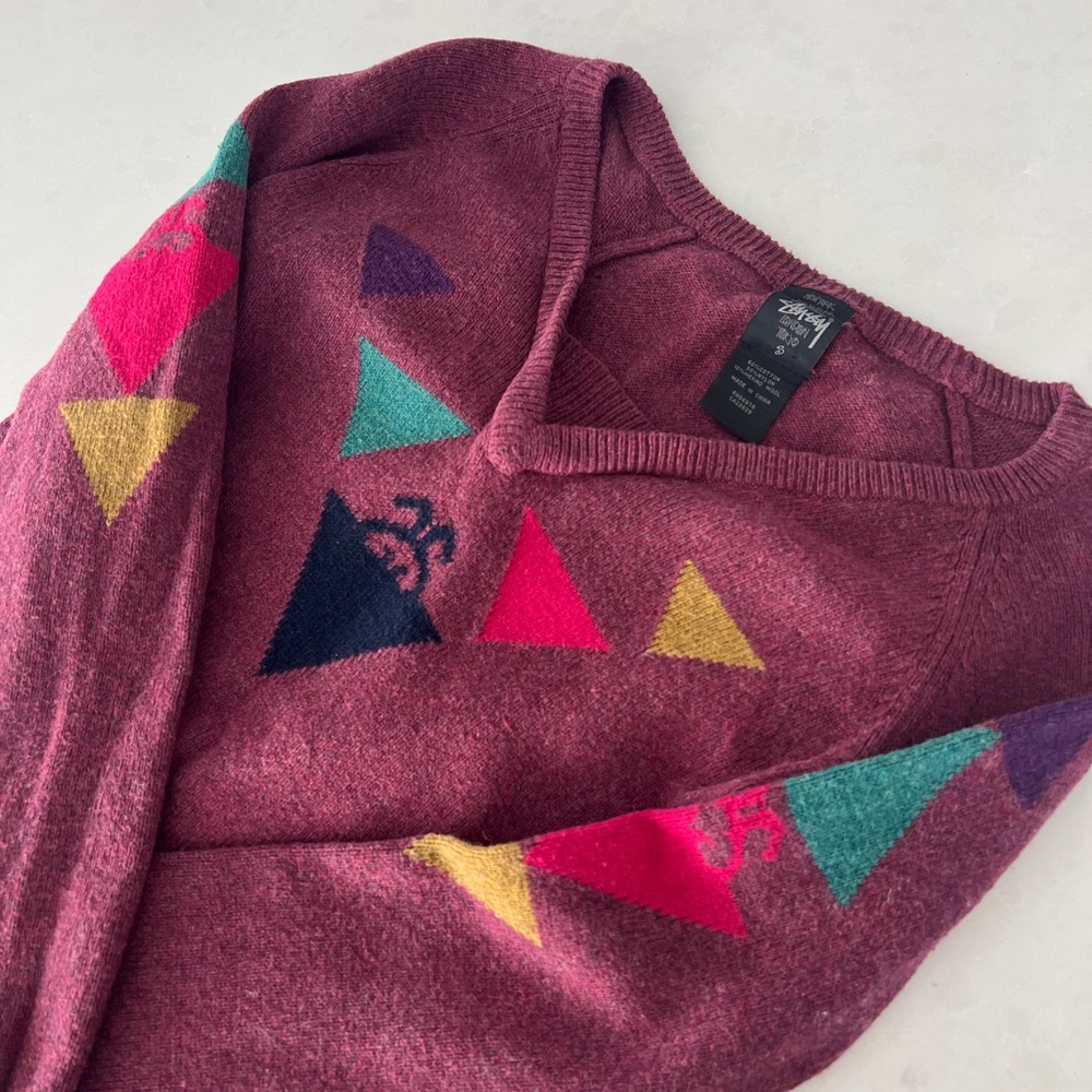 STUSSY Knit Wool blend Sweater